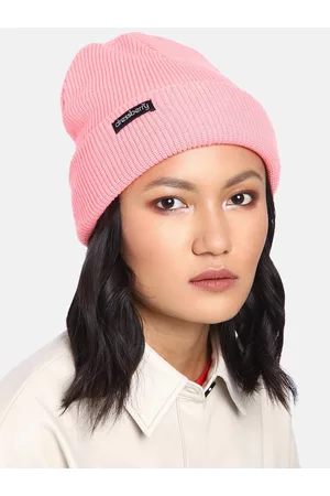 DressBerry Women Pink Beanie