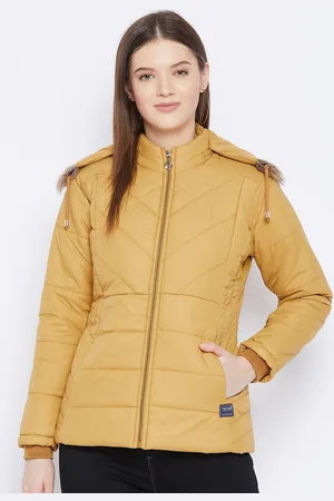 VERO AMORE Women Mustard Insulator Parka Jacket