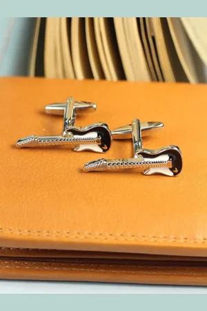 Tossido Men Solid Brass Metal Premium Contemporary Cufflink