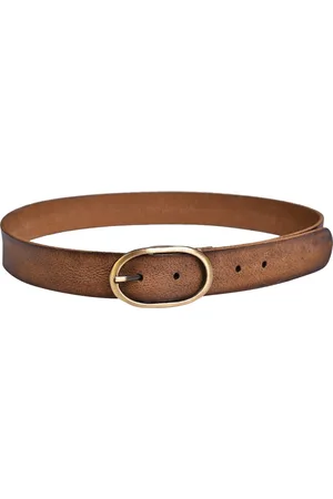 BELWABA Men Tan Belts