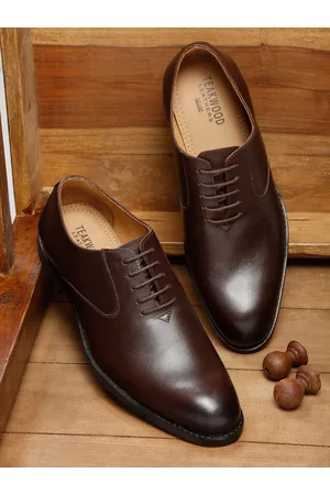 Teakwood leather shoes on sale online