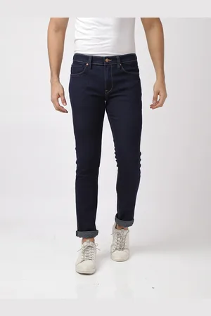 Lee Men Blue Tapered Fit Stretchable Jeans