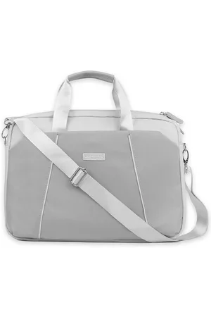 PROBUS Unisex Grey & White Laptop Bag