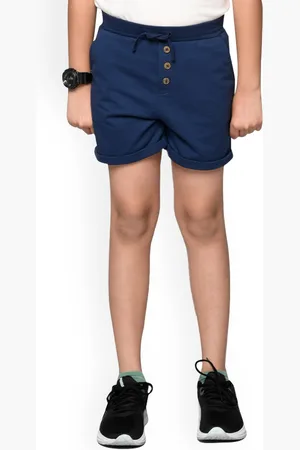 SPUNKIES Boys Navy Blue Antimicrobial Technology Shorts