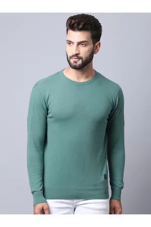 CANTABIL Men Green Pullover