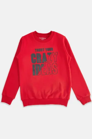 Pantaloons Boys Printed Cotton Sweatshirt