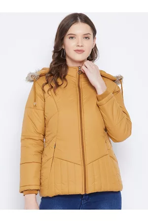VERO AMORE Women Mustard Insulator Parka Jacket