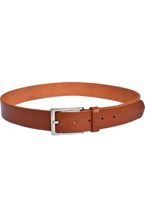 BELWABA Men Tan Belts