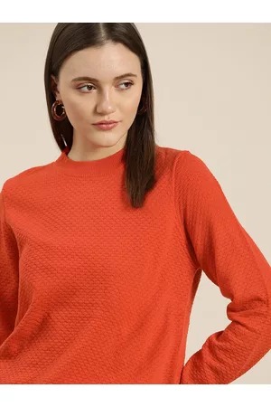 Invictus Women Orange Pullover