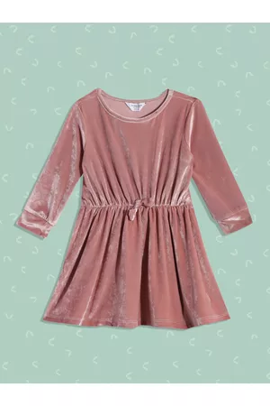 Ralph Lauren U S Polo Assn Kids Purple A-Line Dress