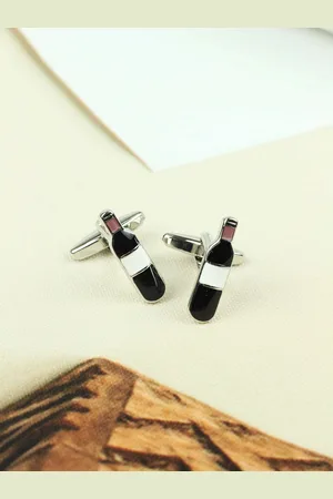 Tossido Men Solid Brass Metal Premium Quirky Cufflink