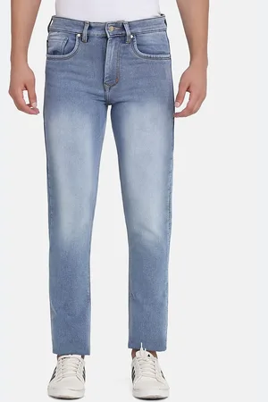 Tahvo Men Blue Comfort Heavy Fade Stretchable Jeans