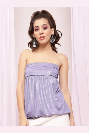 KENDALL + KYLIE Purple Tube Top