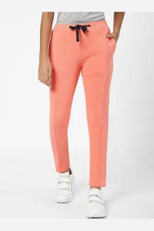 Sweet Dreams Girls Pink Solid Track Pant