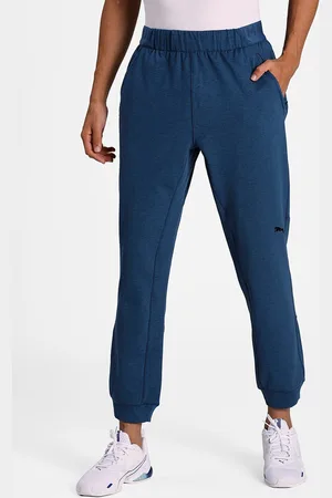 PUMA Men Blue Solid Slim-Fit TRAINING CONCEPT KNIT Joggers