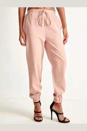 COVER STORY Women Pink Joggers Trouser