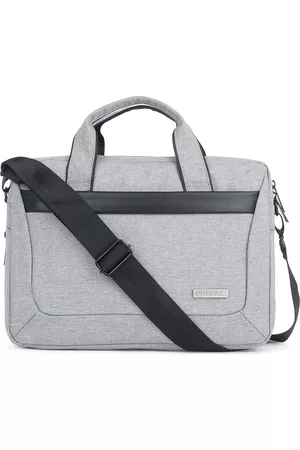 PROBUS Unisex Grey & Black Laptop Bag