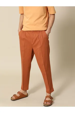 Buy Orange Trousers  Pants for Men by hangup Online  Ajiocom