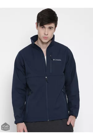 Columbia Navy Ascender Softshell Biker Jacket