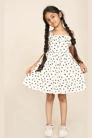 Biglilpeople Multicoloured Floral A-Line Dress