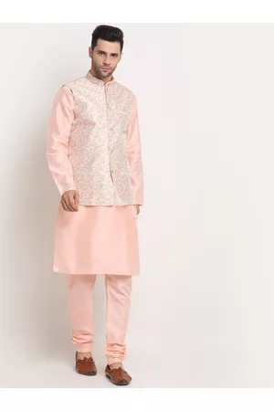 Kraft Men Kurta & Churidar with Nehru jacket