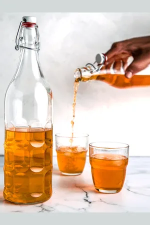Bormioli Rocco Set of 2 Transparent Water Bottles