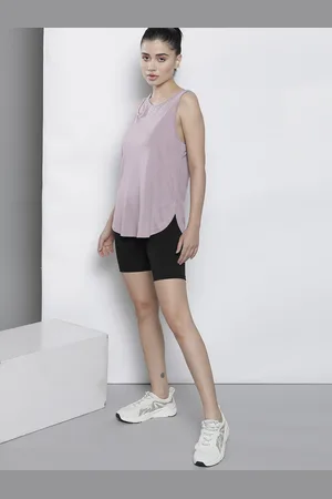 DeFacto Lavender Solid Cut-Out Detail Top