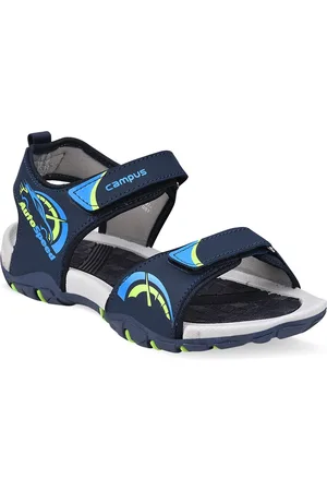 Buy Campus Junior Sport BRS-2 Blue/Lemon Kids Sandals. (13 UK) at Amazon.in