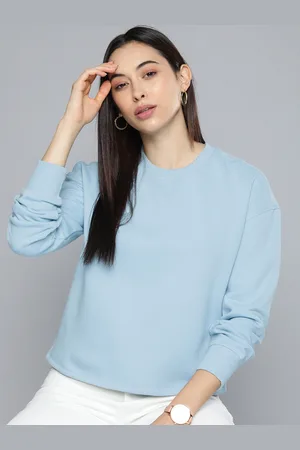 Chemistry Women Blue Sweatshirt