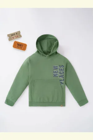 Ed-a-Mamma Boys Printed Hooded Sweatshirt