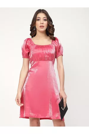 CENTRESTAGE Women Pink Empire Dress