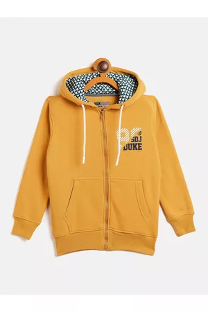 Duke Boys Mustard Hooded Fleece Sweatshirt