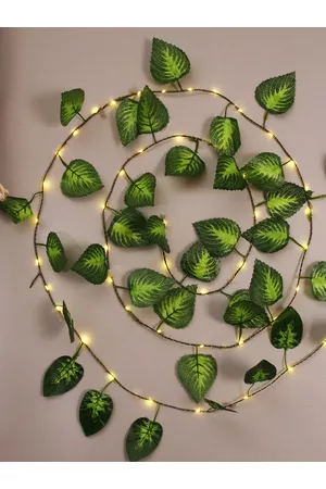 Homesake Yellow Set Of 2 Battery Operated Vine String Lights