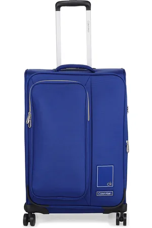 Calvin Klein SCUBA Blue Polyester 24" Medium Trolley