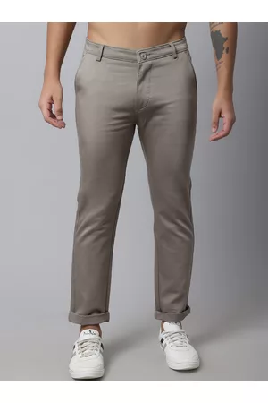 Rodamo Men Cotton Slim Fit Chinos Trousers