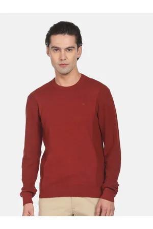 Arrow Men Red Pullover