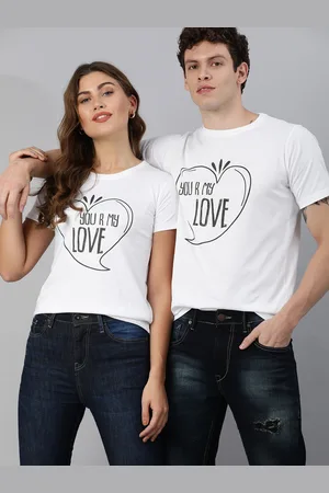 BRATMA Men White Black Printed Round Neck Pure Cotton T-shirt