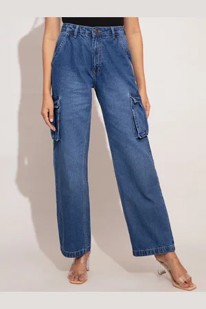 20Dresses Women Blue High-Rise Light Fade Jeans