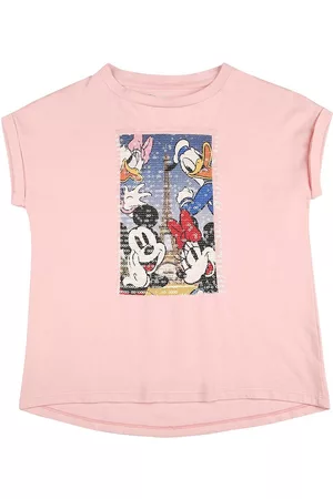 Pepe Jeans Girls Red & scallop shell Printed T-shirt