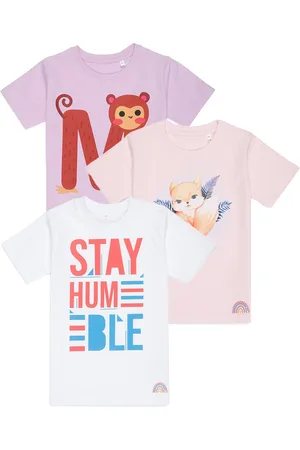 Tossido Kids Pack oF 3 Printed T-shirt