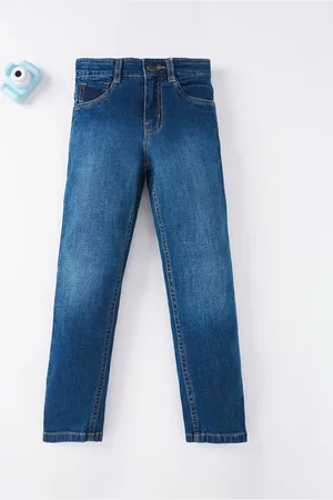Ed-a-Mamma Boys Blue Light Fade Stretchable Jeans
