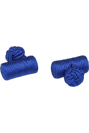 Tossido Blue Cylinder Cufflinks