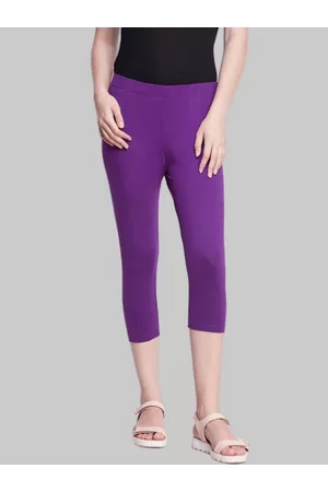Dollar Missy Women Violet Skinny Fit Capris