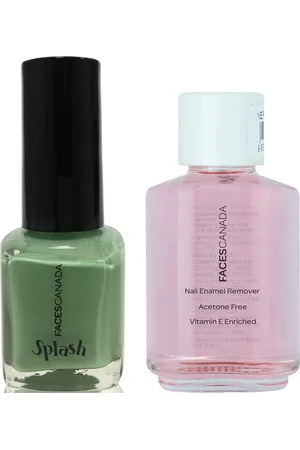 FACES CANADA Set of Splash Nail Enamel - Linty 45 & Nail Enamel Remover