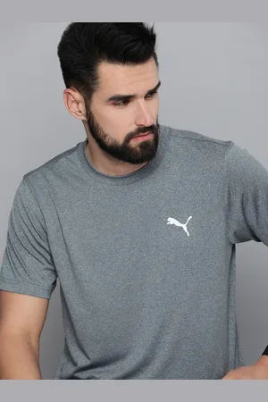 PUMA Men Grey dryCELL Training T-shirt