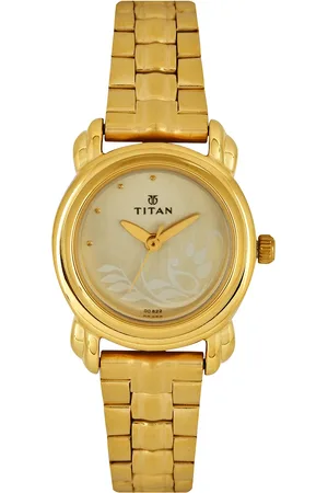Titan Women Silver-Toned Dial Watch 2534YM01