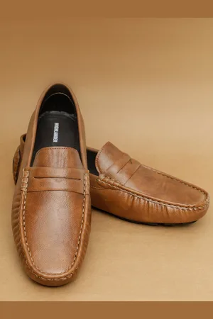 Highlander Men Solid Penny Driving Shoes