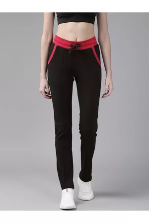 Cayman Women Black Solid Track Pant