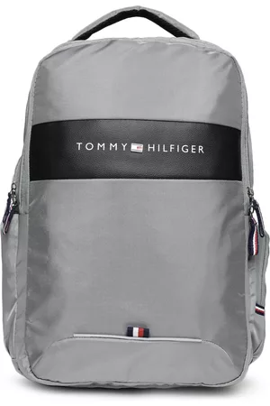 Tommy Hilfiger Unisex Grey Solid Backpack