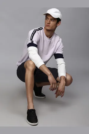 High Star Men Mauve Sweatshirt